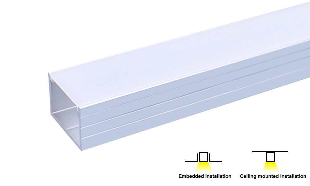 led light mounting channel