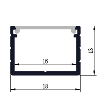 led light mounting channel