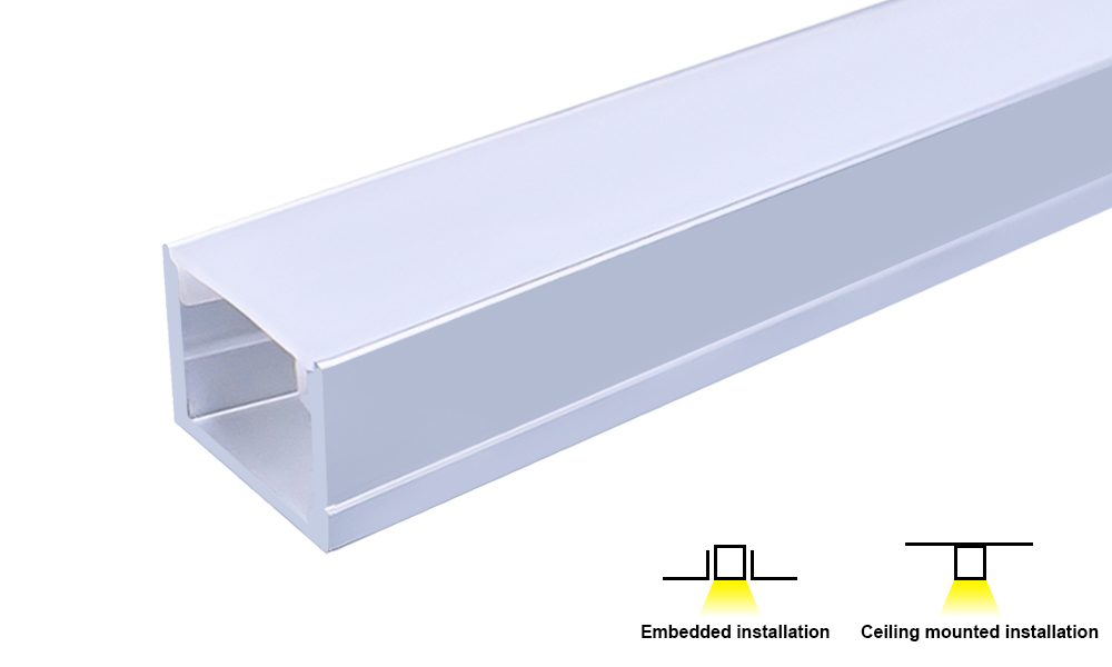 aluminum led channel and diffuser