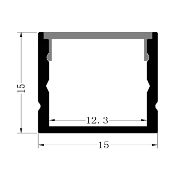 aluminum led channel and diffuser