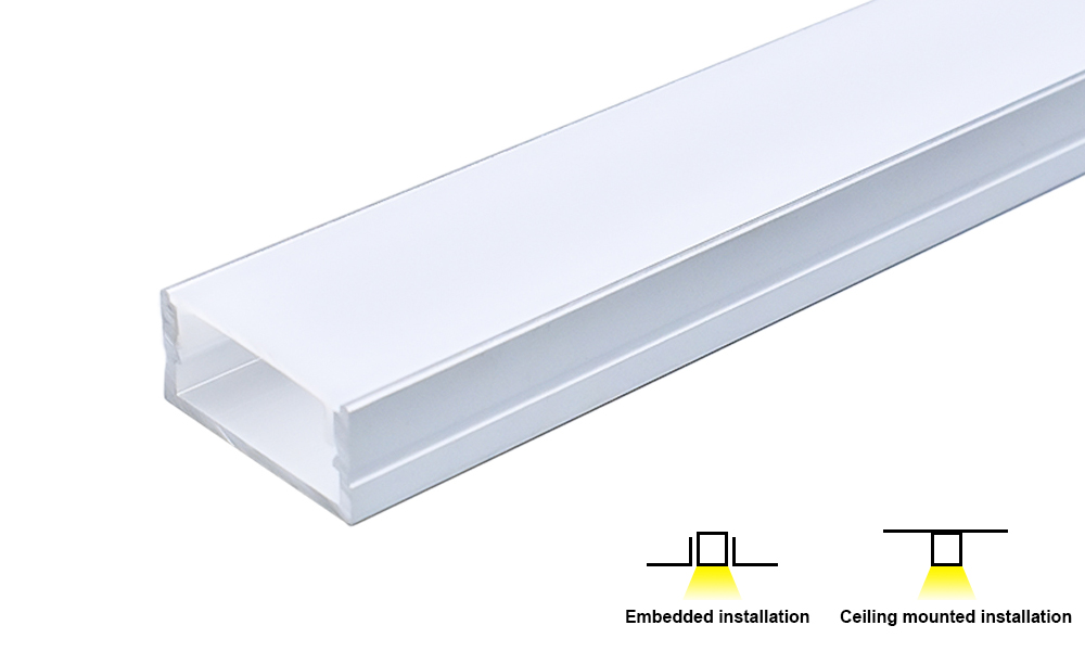 led strip light channel profile