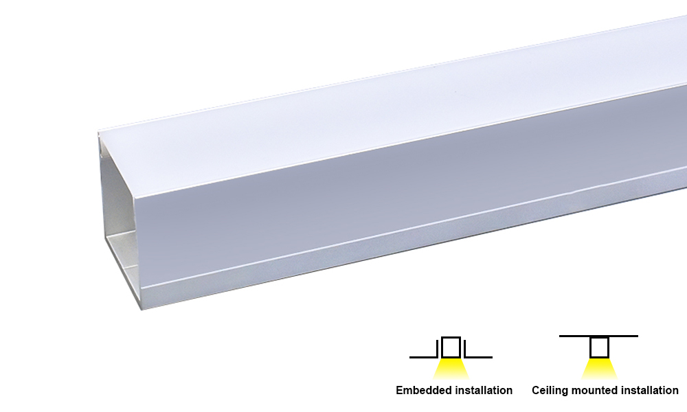 led light aluminum extrusions