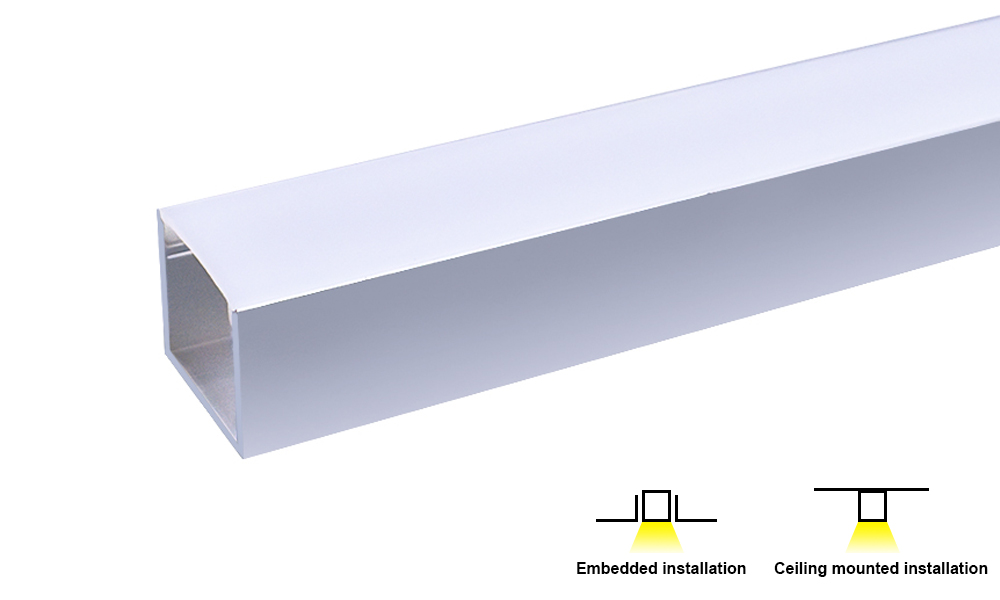 led extrusion channel