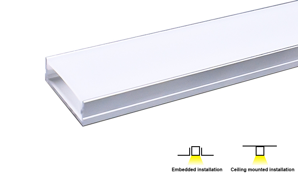 led strip lighting extrusion