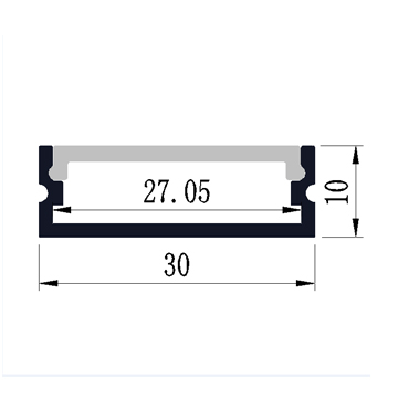 led strip lighting extrusion