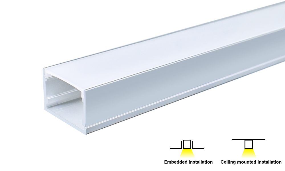 led tape light mounting channel
