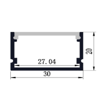 led tape light mounting channel