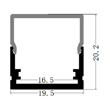 16mm led profile
