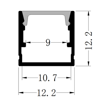 surface mounted profile light