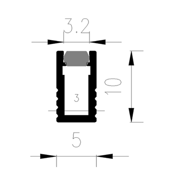 slim led channel