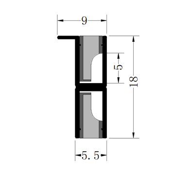 led profile light for kitchen cabinet