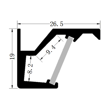 led light aluminium profile
