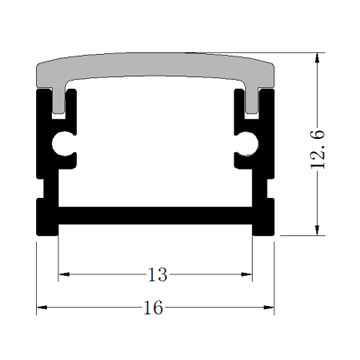 led strip lights aluminum profile size