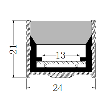 led profile aluminum