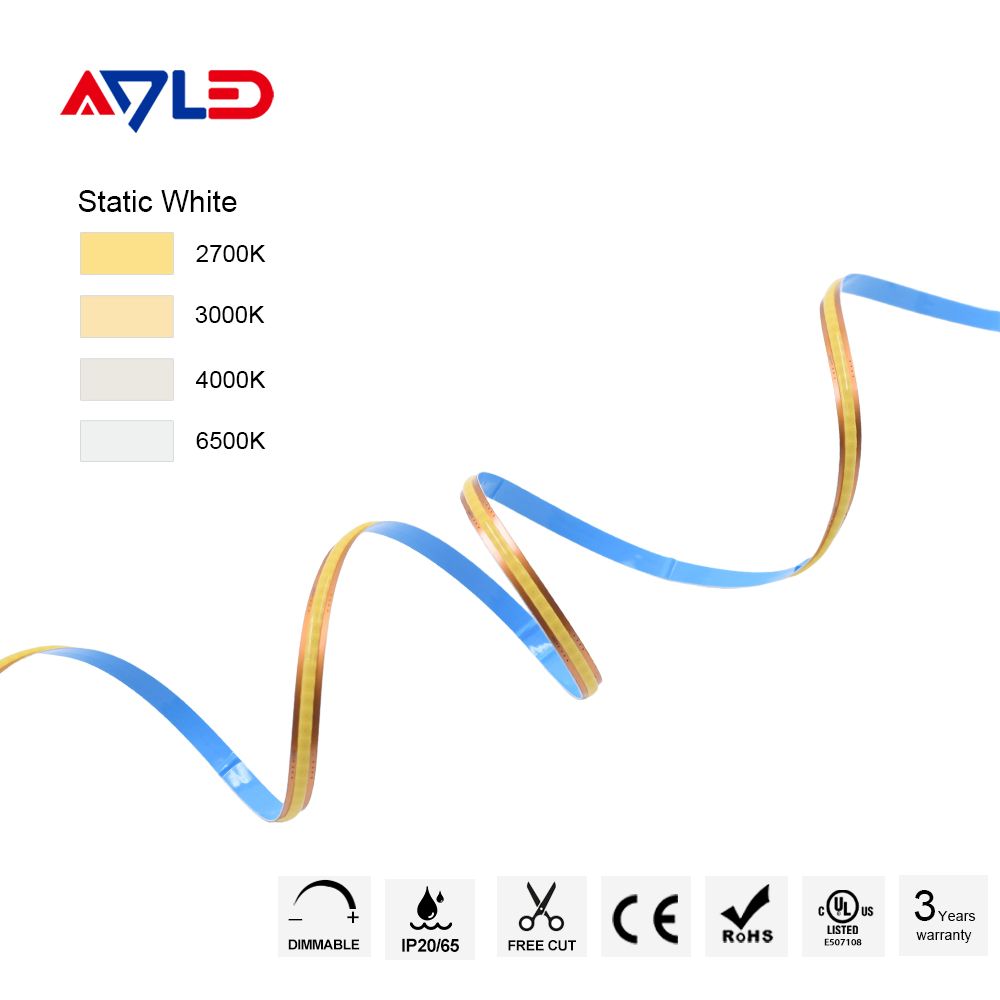Strip LED COB Dimmable High CRI 24V Natural White Wholesale Cut to Length