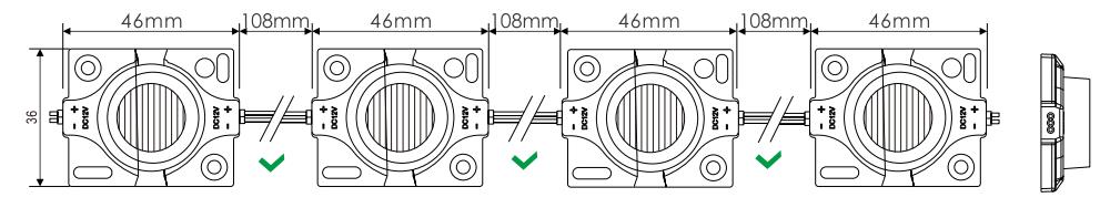 SMD Module LED Dimensions