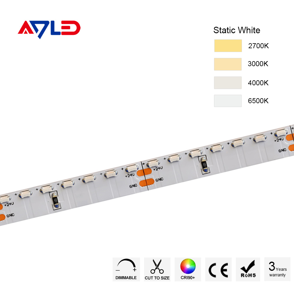 Tira LED Flexible de Alta Potencia 5m Exterior Impermeable para Escaleras Techo y Vitrinas