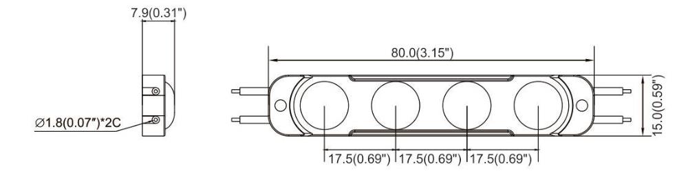 LED Module Manufacturers Dimensions
