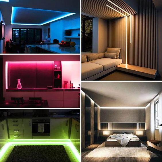 Utilisation des rubans LED