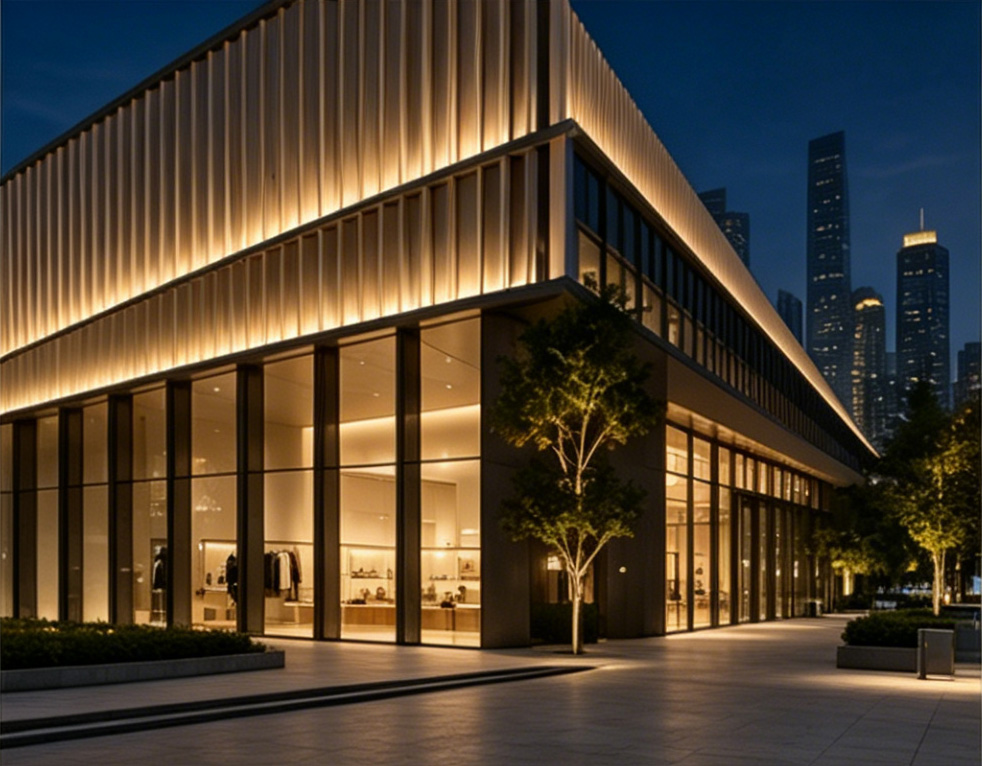 Linear Facade & Exterior Accent