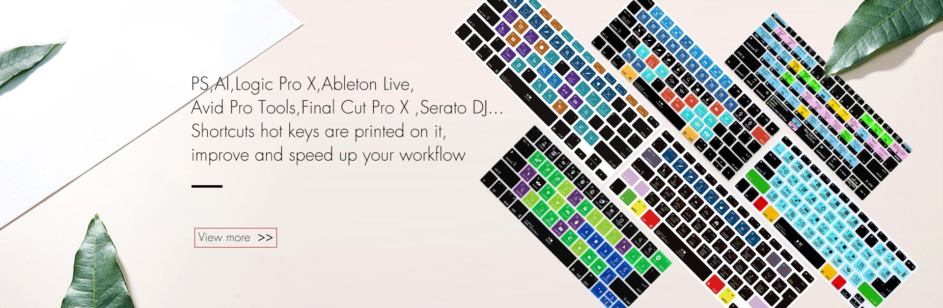 Shortcuts Keyboard Cover