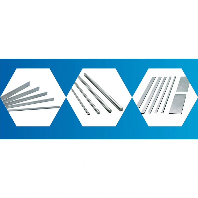 Tungsten Carbide Unground Square Rectangular Bars for wood metal cutting working
