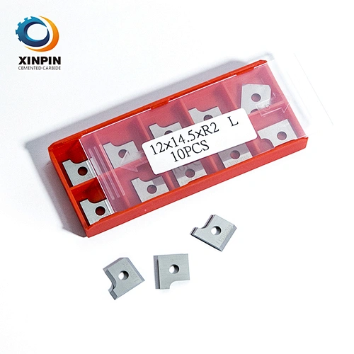 Tungsten Carbide Wood Planning Replaceable Indexable Square Blades