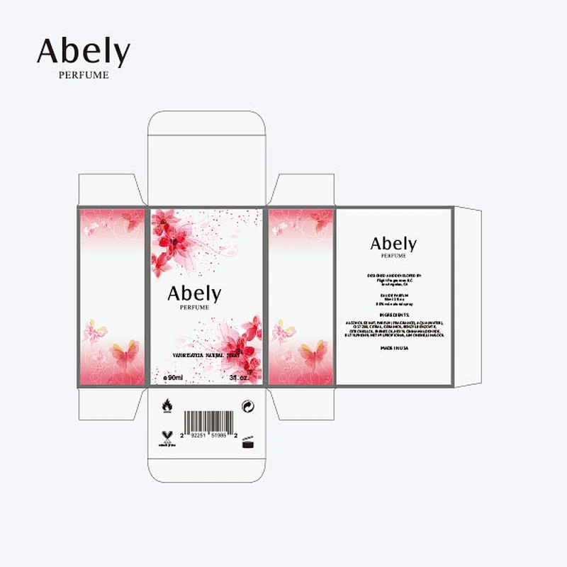 Folding Box Perfume Bottle Packaging