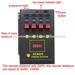 Factory price 48 channels 500 M remote control sequential fireworks firing system