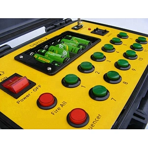 New product Liuyang Happiness 48 channels Rapid and Salvo CE FCC certificate fireworks firing system