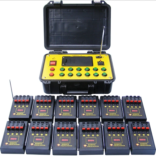 Factory price 48 channels 500 M remote control sequential fireworks firing system