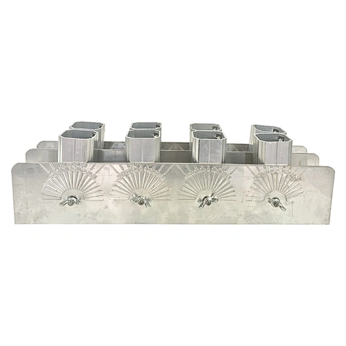 1.2 inch 8 shots single shot aluminium alloy special-effect fireworks display rack