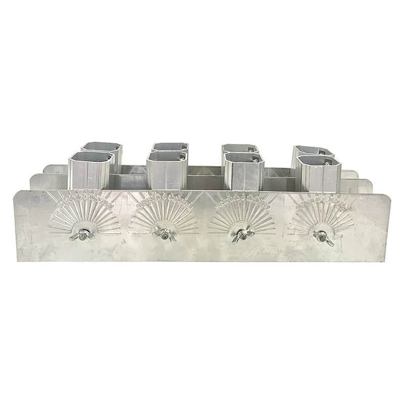 1.2 inch 8 shots single shot aluminium alloy special-effect fireworks display rack