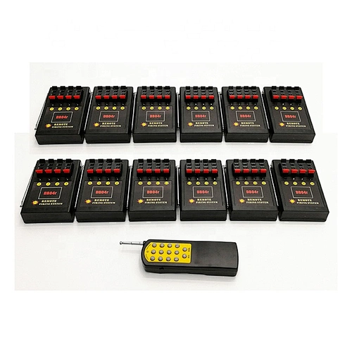Expensive 48 channels CE/FCC passed 150~300M wireless remote control consumer fireworks display firing system