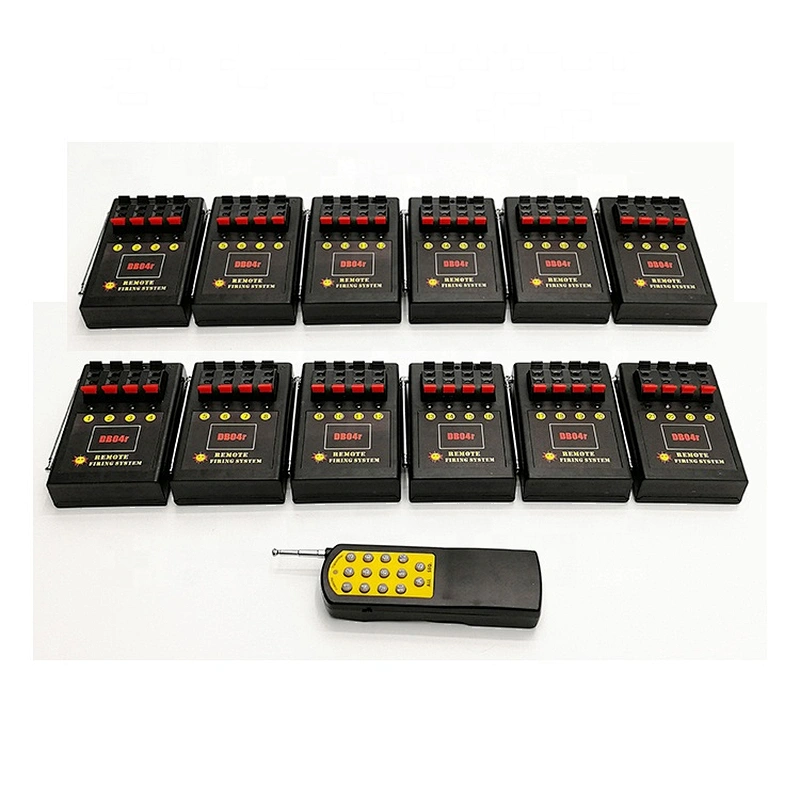 Expensive 48 channels CE/FCC passed 150~300M wireless remote control consumer fireworks display firing system