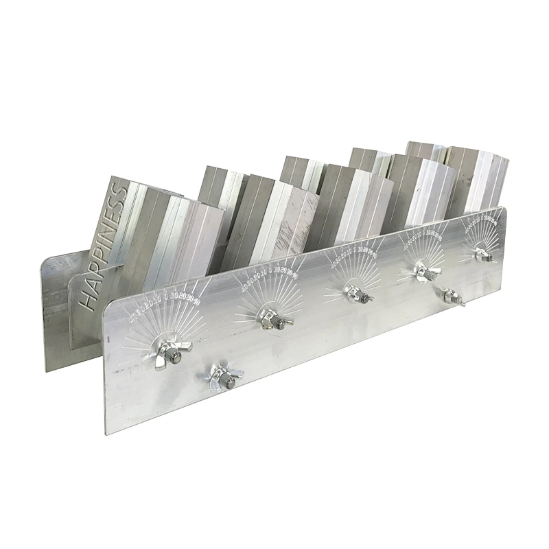HAPPINESS 1.5 inch 10 Shots (5*2 shots) Fireworks Single Shot Racks, Aluminium Vuurwerk Rek, Fireworks