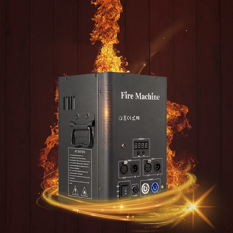 Flame Machine Outdoor and Indoor DMX, Feu Jets De Scene Machine Effets Speciaux,  Flame Thrower for DJ Concert Events
