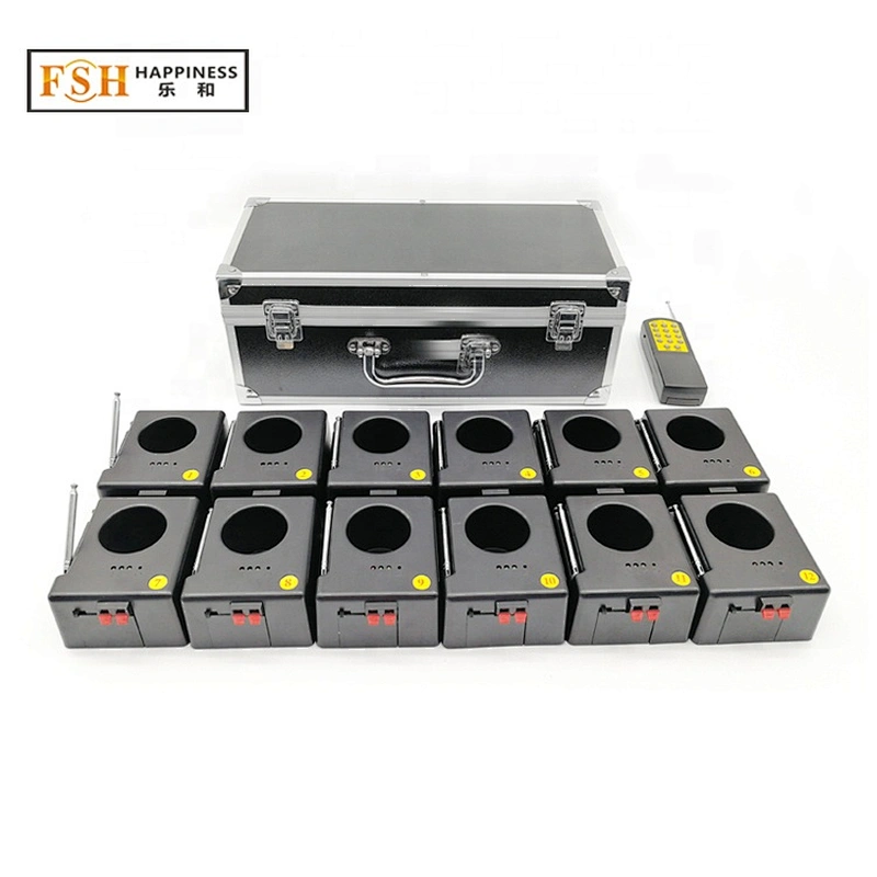 Hot sale 12 channels stage indoor fountains remote fireworks firing system for Christmas