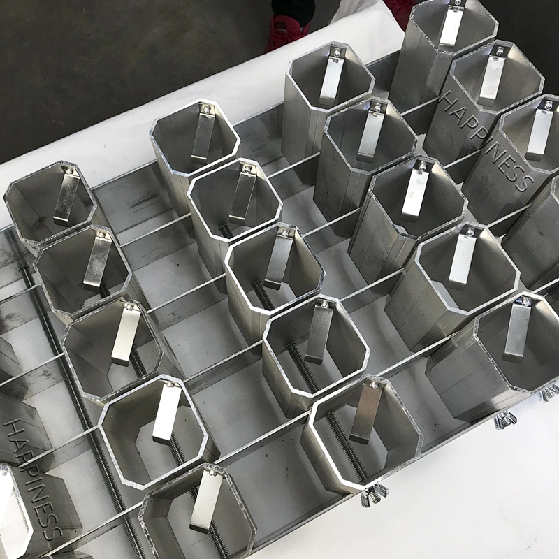 HAPPINESS 2 inch 25 Shots (5*5 shots)Fireworks Single Shot Aluminum Racks, Fireworks Display Racks, Fire works Show