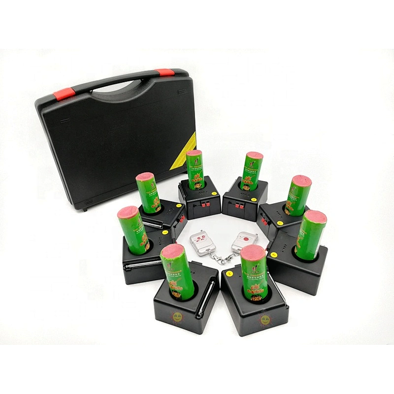 Feu Dartifice A Froid 8 Pcs Cold Pyrotechnics Firing System Fireworks Remote Control Machine For Cold Pyro