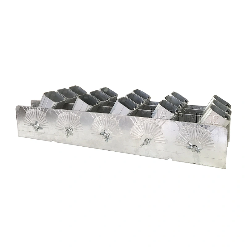 HAPPINESS Customization 1.5 Inch 15 Shots (5*3 shots) Aluminium Fireworks Roman Candle and Single Shot Racks