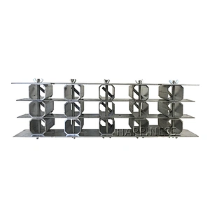 HAPPINESS Fire Writing Square Fireworks Rack Fireworks 1.2 inch Rack Single Shot Rack 15 shots (5*3 shots) Letter Fireworks