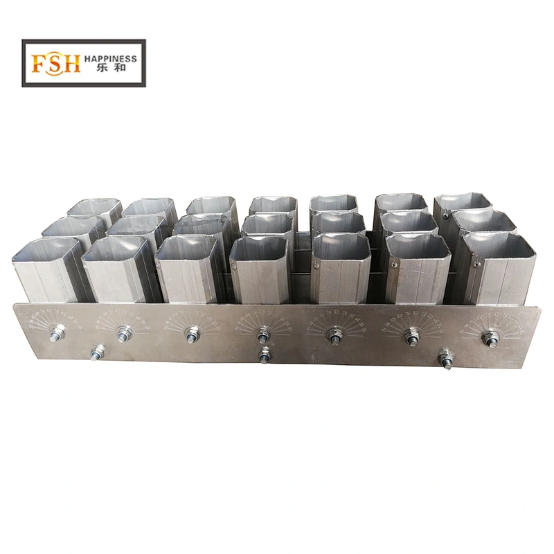 2 inch 15, 21, 30, 40 shots aluminum fireworks display Rack for single shot rocket roman candle fountain mortar tube