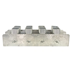 HAPPINESS 1.2 inch 8 Shots (4*2 shots)Aluminum Racks For Fireworks Display Show, Fireworks Firing Systems