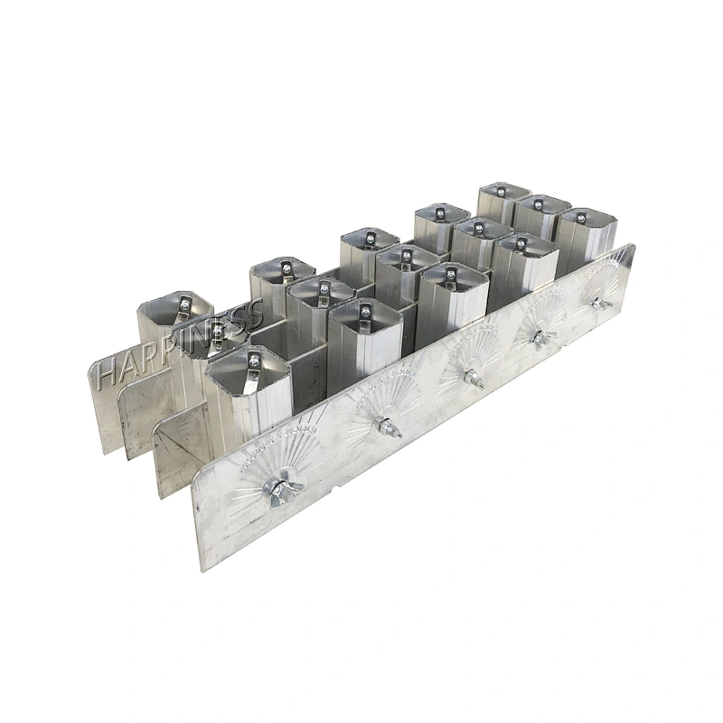 HAPPINESS Fire Writing Square Fireworks Rack Fireworks 1.2 inch Rack Single Shot Rack 15 shots (5*3 shots) Letter Fireworks