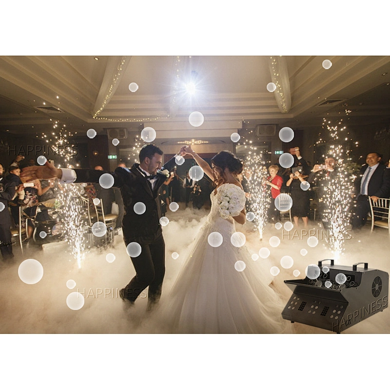 2000W 3in1 LED DMX Bubble Fog Machine, Fog Filled Bubble Maker DIY Halloween Party, Bubble Smoke Machine For Halloween Ideas