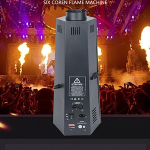 HAPPINESS 200W Stage Effect Flame Machine fx DMX 512 Fire Jet Projector Flame Oil Gas as Fuel Easy Operate