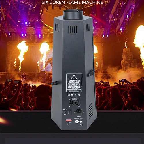 HAPPINESS 200W Stage Effect Flame Machine fx DMX 512 Fire Jet Projector Flame Oil Gas as Fuel Easy Operate