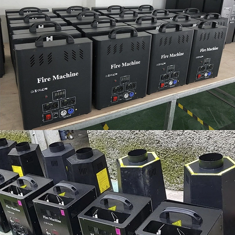 HAPPINESS Special Effects Fire Equipment DMX, Machine A Flamme Night Club DJ, Artificial Fire Party Equipment Lighting