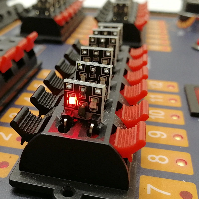 HAPPINESS 10/220V firecrackers LED lamp, Light all around and Energy saving, Fireworks firing systems LED test lights